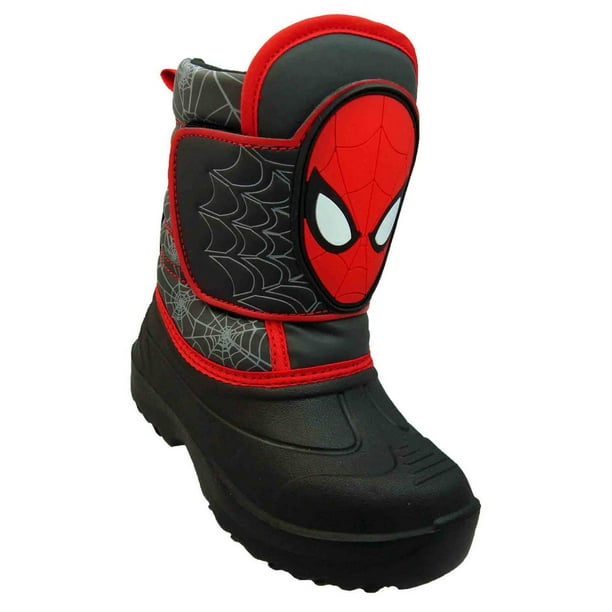 Bottes d'hiver Spider-Man pour tout petits garçons