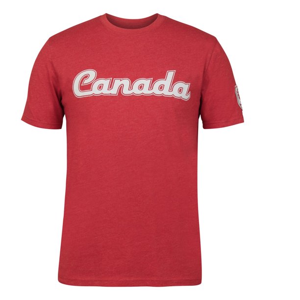 T-shirt à encolure ras du cou pour homme Canadiana