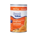 thumbnail image 1 of Great Value Frozen Concentrated Orange Juice with Pulp, 1 of 4