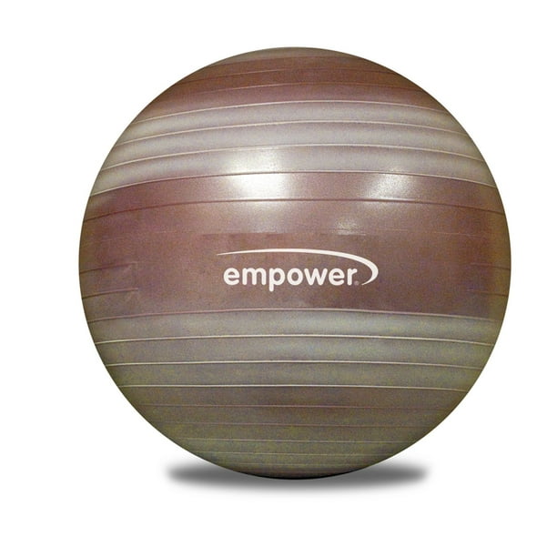 Balle d'exercice 55 cm avec DVD d'Empower
