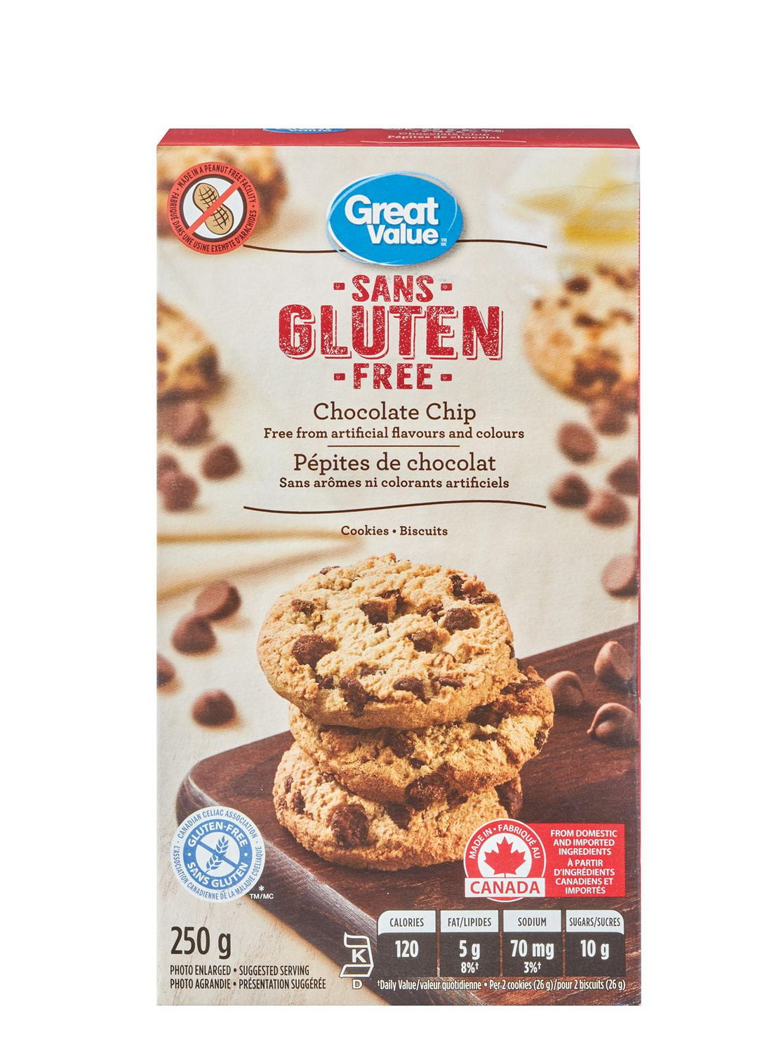 Great Value Chocolate Chip Cookies | Walmart Canada