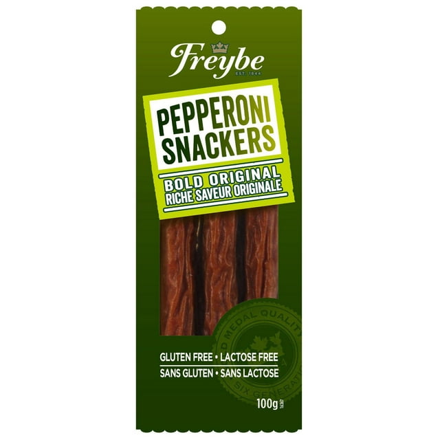 Freybe Pepperoni Snackers Bold Original Snack Stick