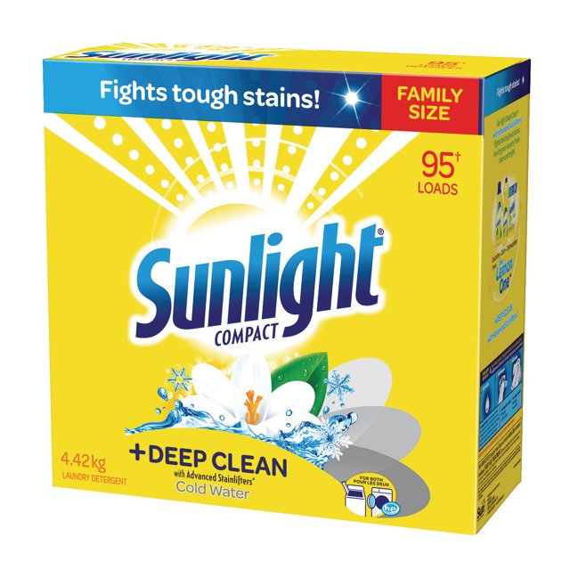 Sunlight Compact +DEEP CLEAN™ Cold Water Laundry Detergent
