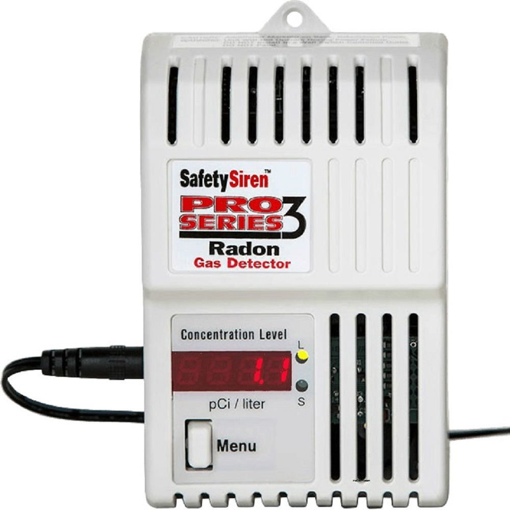 Safety Siren Pro Series3 Radon Gas Detector - HS71512 by Family Safety  Products, Inc. - Combination Smoke Carbon Monoxide Detectors 