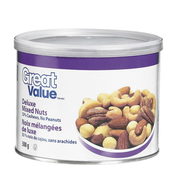 Great Value Deluxe Mixed Nuts Walmart.ca