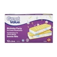 thumbnail image 1 of Great Value Birthday Party Ice Cream Sandwiches, 1 of 3