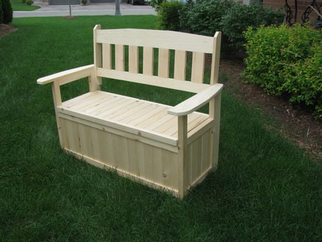 Banc De Jardin Et De Rangement Cape Code De Country Comfort Chairs