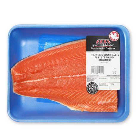 Your Fresh Market Atlantic Salmon Fillets | Walmart.ca