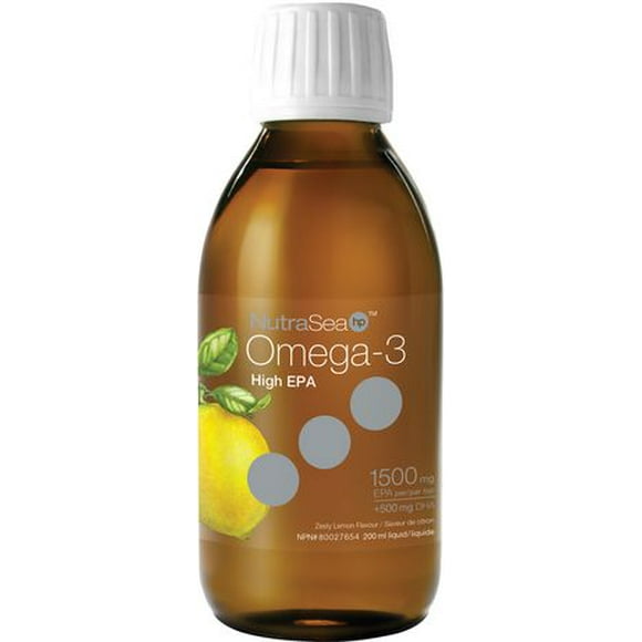 NutraSea hp Omega-3 High EPA Lemon Liquid