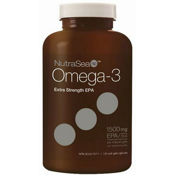 Gélules liquides douces d'Omega-3 hp de NutraSea à la menthe