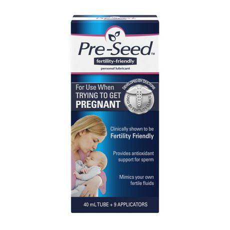Pre-Seed Fertility Friendly Personal Lubricant, 40 ml, 9 Applicators