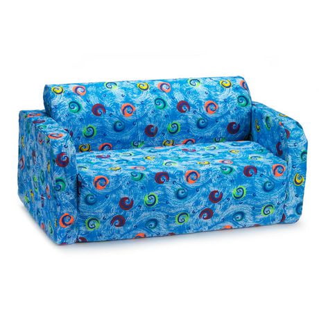 Canapé-lit rabattable ComfyKids®, élégant et moderne, le favori des enfants avec un endroit confortable pour se détendre