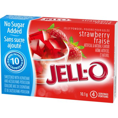 Jell-O Strawberry Jelly Powder Light, Gelatin Mix | Walmart Canada