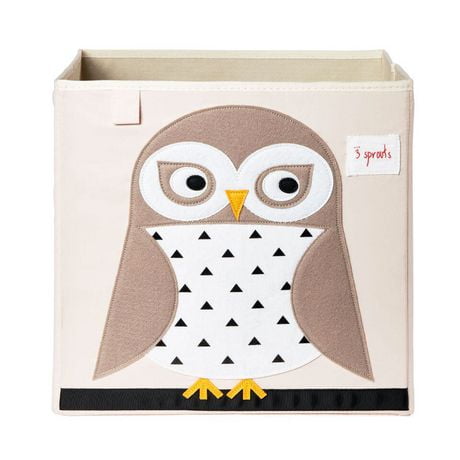 3 Sprouts Owl Baby Toy Storage Box