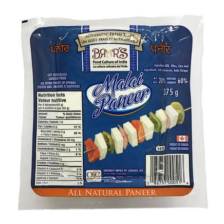 Brar's Malai Paneer | Walmart Canada