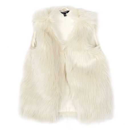 George Girls' Shaggy Faux Fur Vest | Walmart Canada