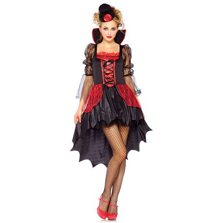 Wonderland Crimson Lady Sexy Vampire Women's Halloween Costume ...