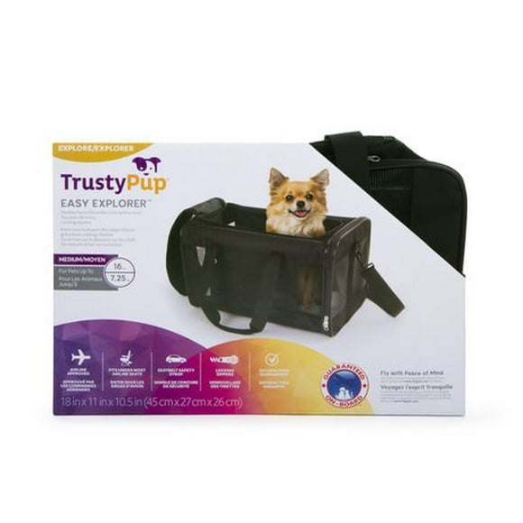 TrustyPup Easy Explorer Pet Carrier, Leak-proof base