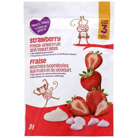 Parent's Choice Strawberry Yogurt Bites, 28 g