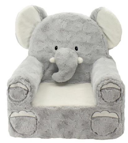 Kaliya Plush Kids Elephant Canapé Siège Chaise Enfant Fauteuil Animal Confortable Canapé Bear 