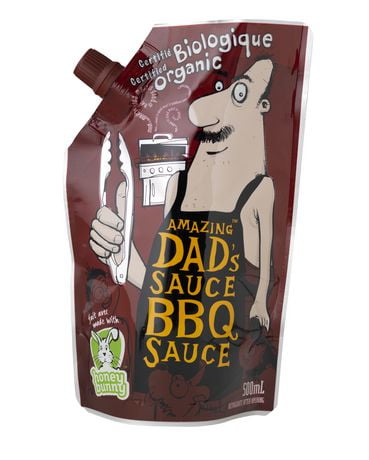 Honey Bunny Amazing Dad S Original Organic Bbq Sauce 500ml Walmart Canada