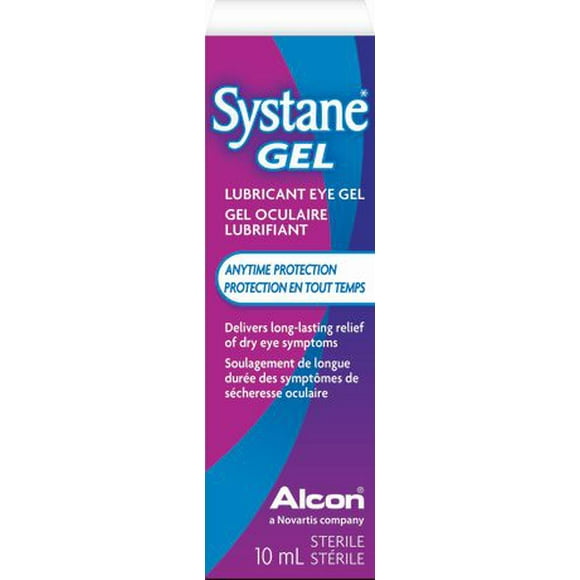 Gel oculaire lubrifiant SYSTANE(MD) Gel, gel pour la sécheresse oculaire Tube de 10&nbsp;mL