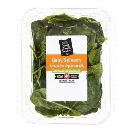 Your Fresh Market Baby Spinach, 142 g