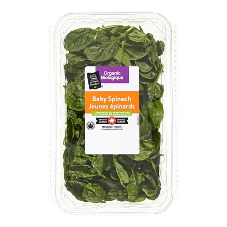 Your Fresh Market Organic Baby Spinach, 283 g