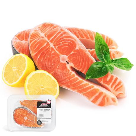 Your Fresh Market Atlantic Salmon Steaks | Walmart Canada