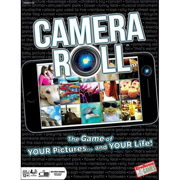 Jeu d'action Camera Roll-The Game of Your Pictures and Your Life d'Endless Games - Seulement en anglais