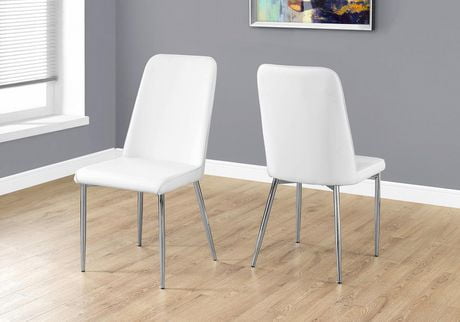 Monarch Specialties White Dining Chairs Image Monarch Specialties White Dining Chairs Image