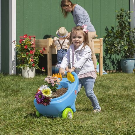 NEW Step2 Kids Toddler Boys Girls Springtime Garden Yard Toys Wheelbarrow 