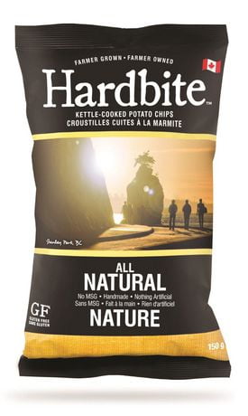 Hardbite Chips Hardbite All Natural Kettle Cooked Potato Chips ...