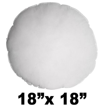 Hometex Round Polyester Fill Pillow Form Walmart Canada
