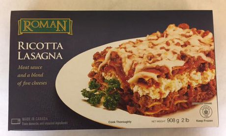 Roman Cheese Roman Ricotta Lasagna with Meat Sauce And A Blend of Five ...