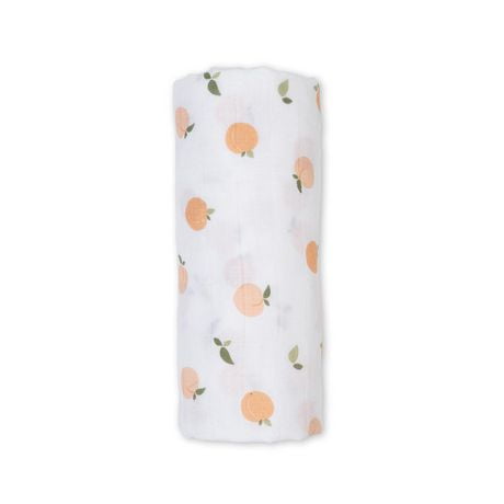 Lulujo - Baby Muslin Cotton Swaddle Blanket, Nursing/Stroller Cover - Suns