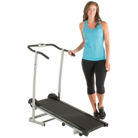 PROGEAR 190 Manual Treadmill with 2 Level Incline and Twin Flywheels
