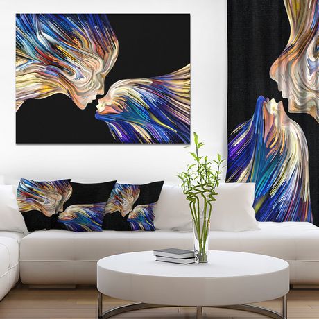 Design Art Metaphorical Mind Painting Canvas Print | Walmart Canada