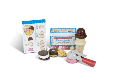 Brand New Melissa /& Doug Ice Cream Set