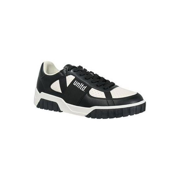 Ecko Doha Men's Blk Wht PU Hightop Sneaker