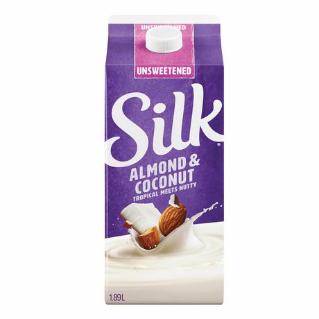 Silk Almond Coconut Blend Beverage, Unsweetened, Dairy-Free | Walmart ...