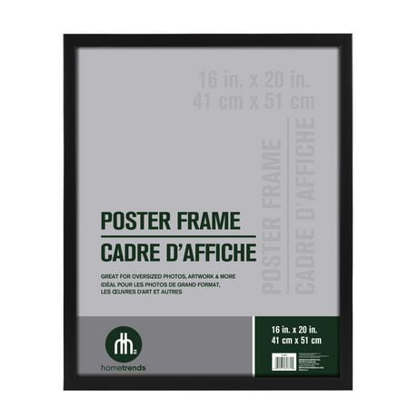 hometrends Gallery Black Poster Frame, 16" x 20"
