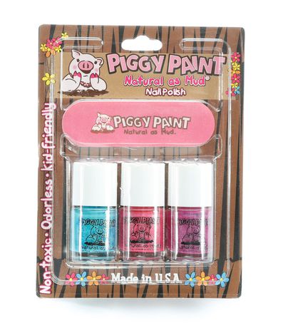 Piggy Paint Natural as Mud Nail Polish Set | Walmart Canada