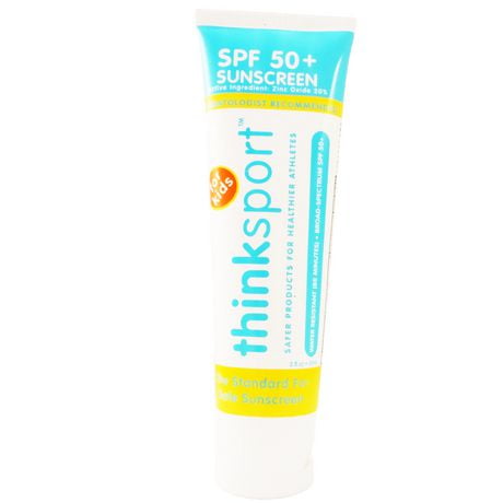 Thinksport Kids Sunscreen Spf 50+, 3oz, Mineral Based Sunscreen