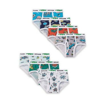 Fruit of the Loom Toddler Boys' Days of The Week Briefs, 7-Pack, Sizes 2T/3T, 4T/5T