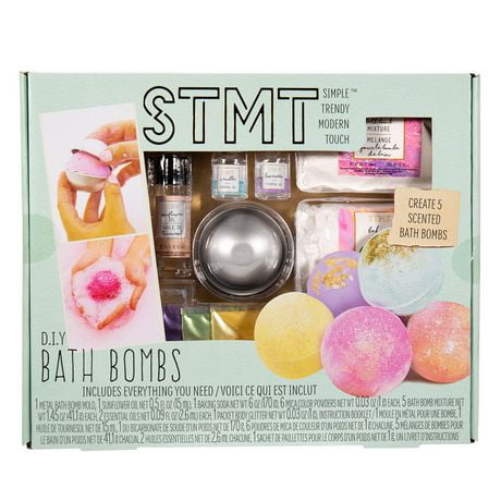 STMT D.I.Y. bombes pour le bain Fais 5 bombes pour le bain