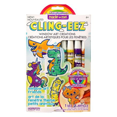 Cling-Eez™ Window Art Creations, 8 repositionable decorations - Walmart.ca