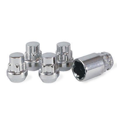 chrome wheel lock nuts