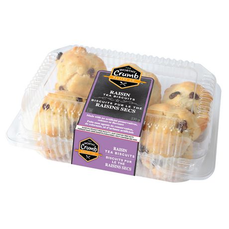 The Worthy Crumb Pastry Co Raisin Tea Biscuits Walmart Ca   999999 7 70981 20031 6 