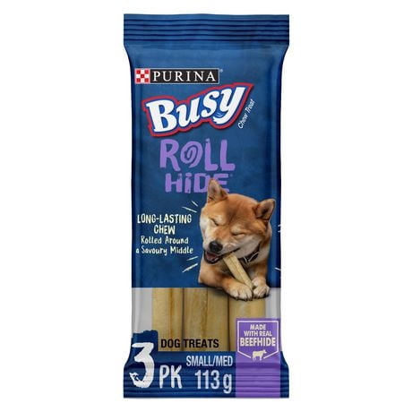 Busy Rollhide Small Medium Dog Treats 113g 113 g Walmart